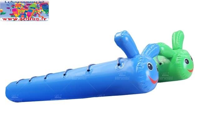 Inflatable jumping caterpillar racing game 2